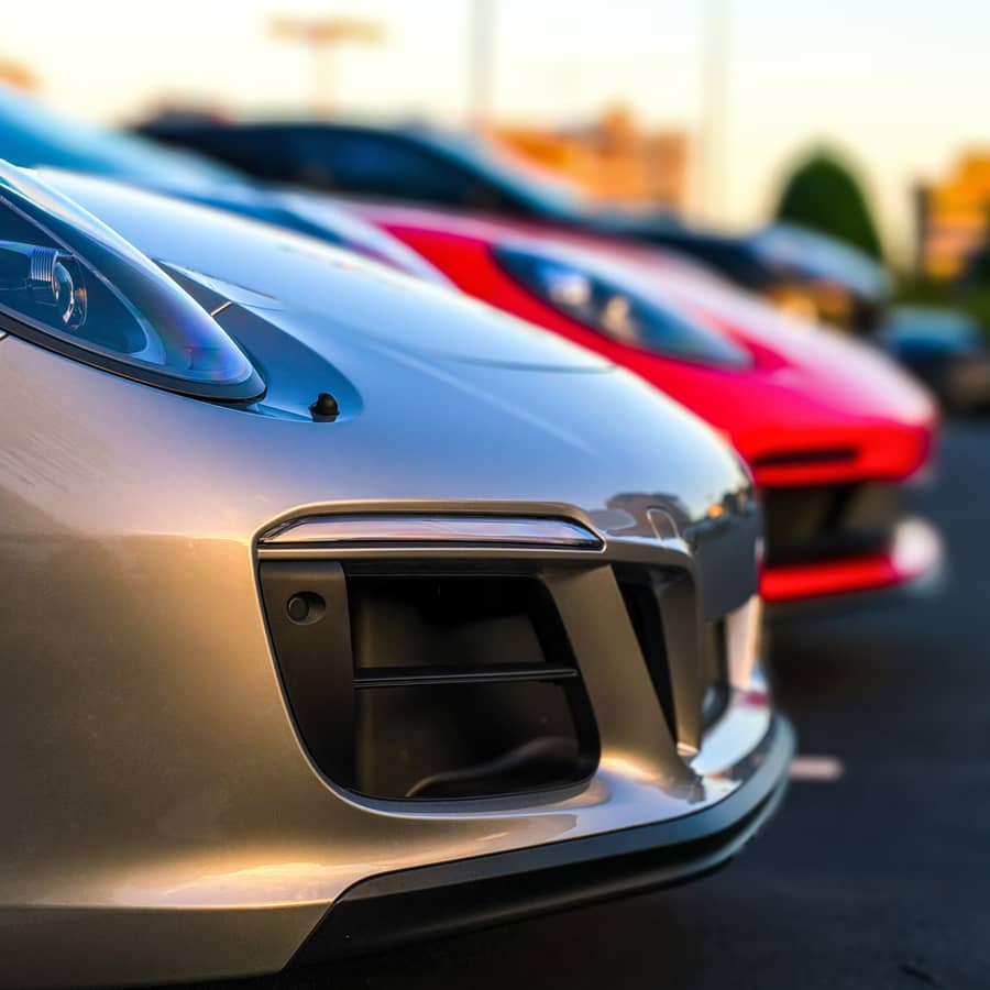 Row of Cars