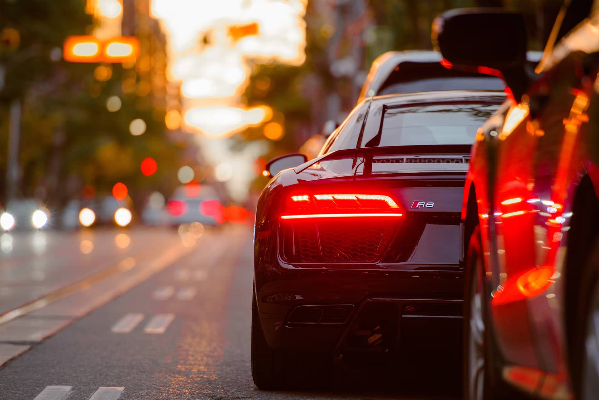 Cars in Street